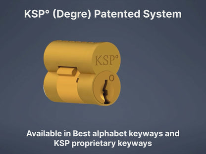 KSP° (KSP Degre) Patented Keys
